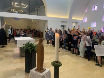 Gemeinsamer Pfingstgottesdienst der Grundschule Dumte und der Regenbogenschule